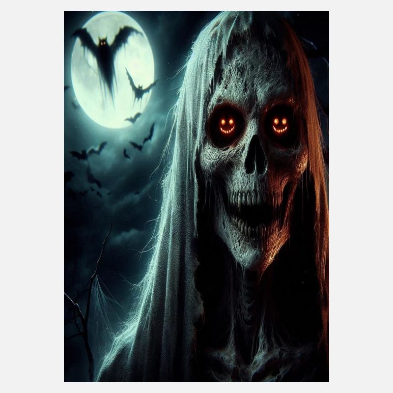 Scary scull