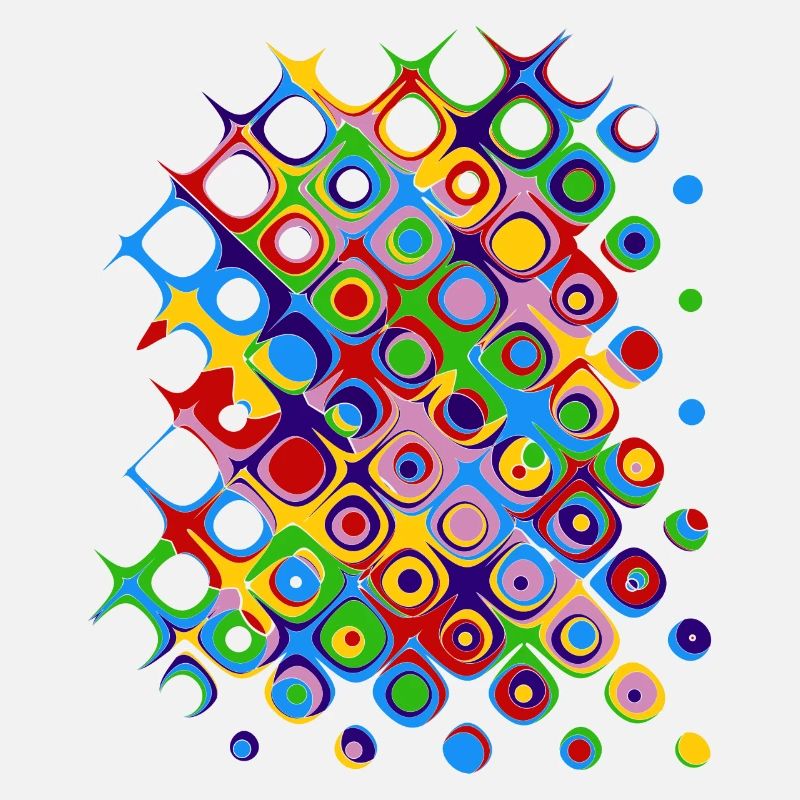 Colorful pattern (circles, shapes)