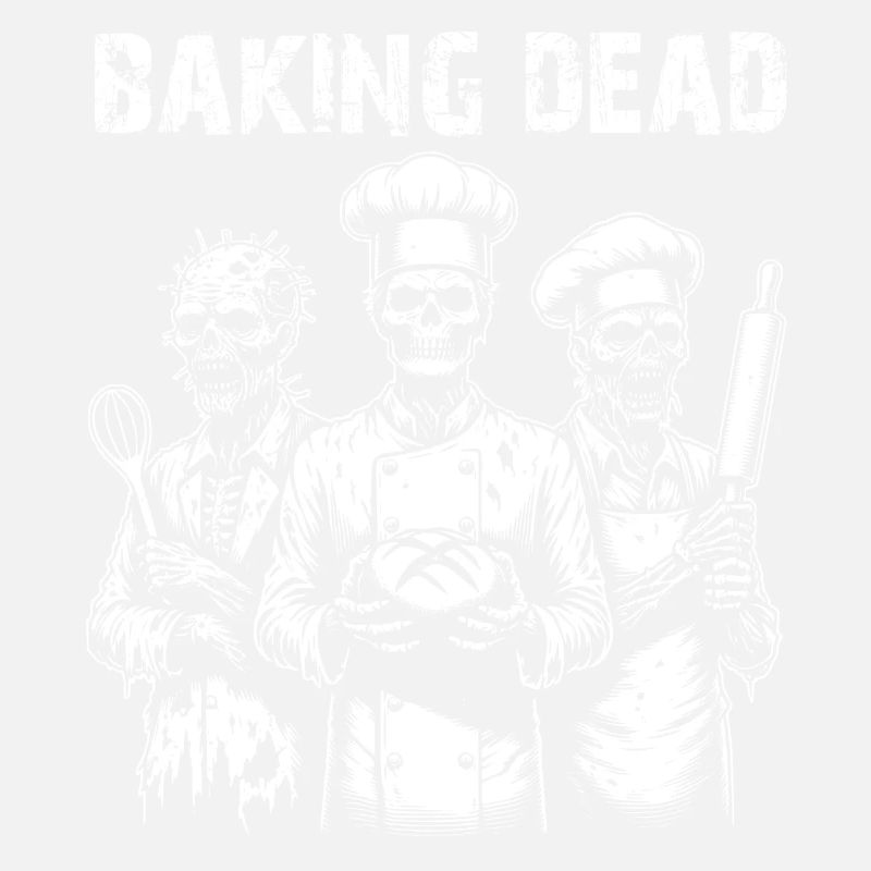 Zombie Bäcker gruselige Bäcker