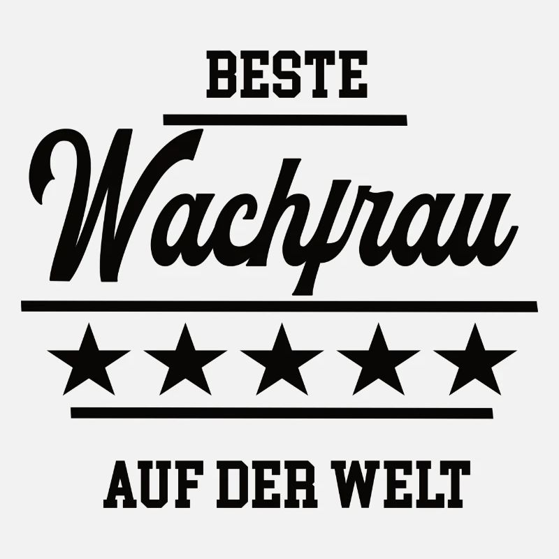 Beste Wachfrau Sicherheitsdienst Wachdienst