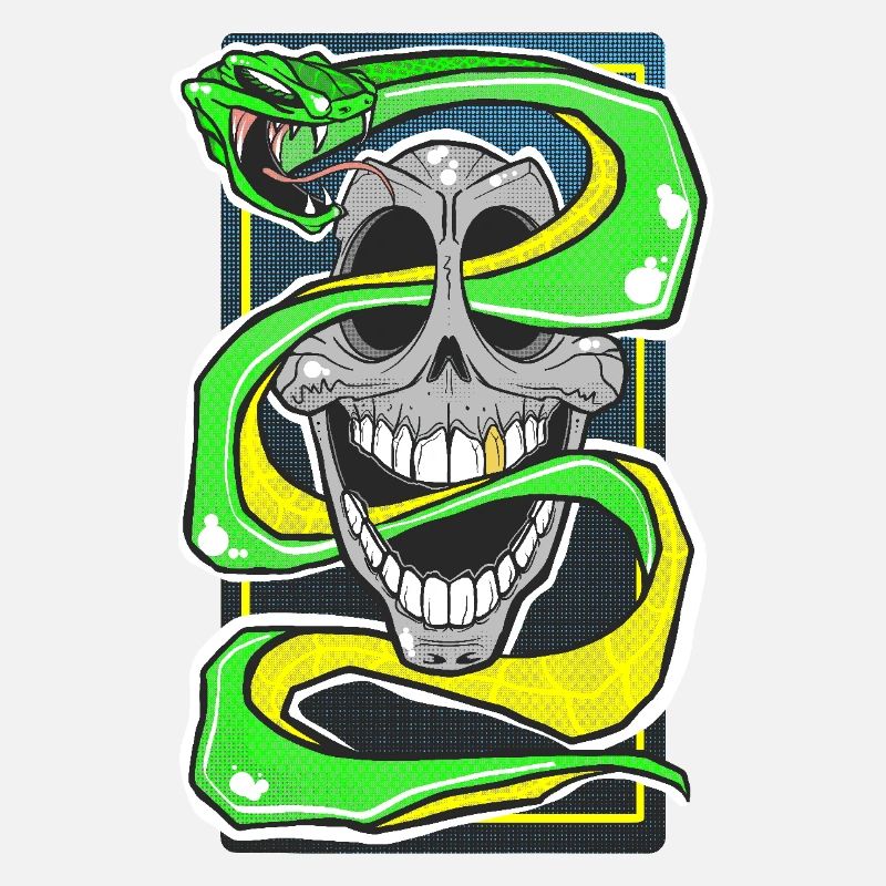 Skull & Snake Neon Edition