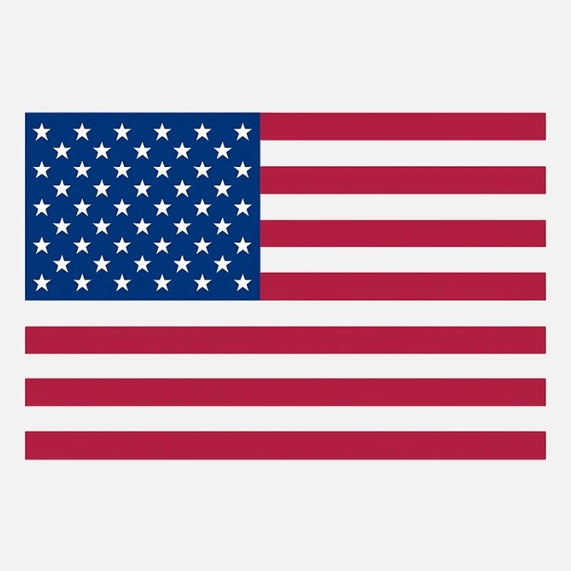 Dark Red American Flag