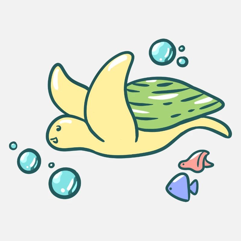 Cute turtle