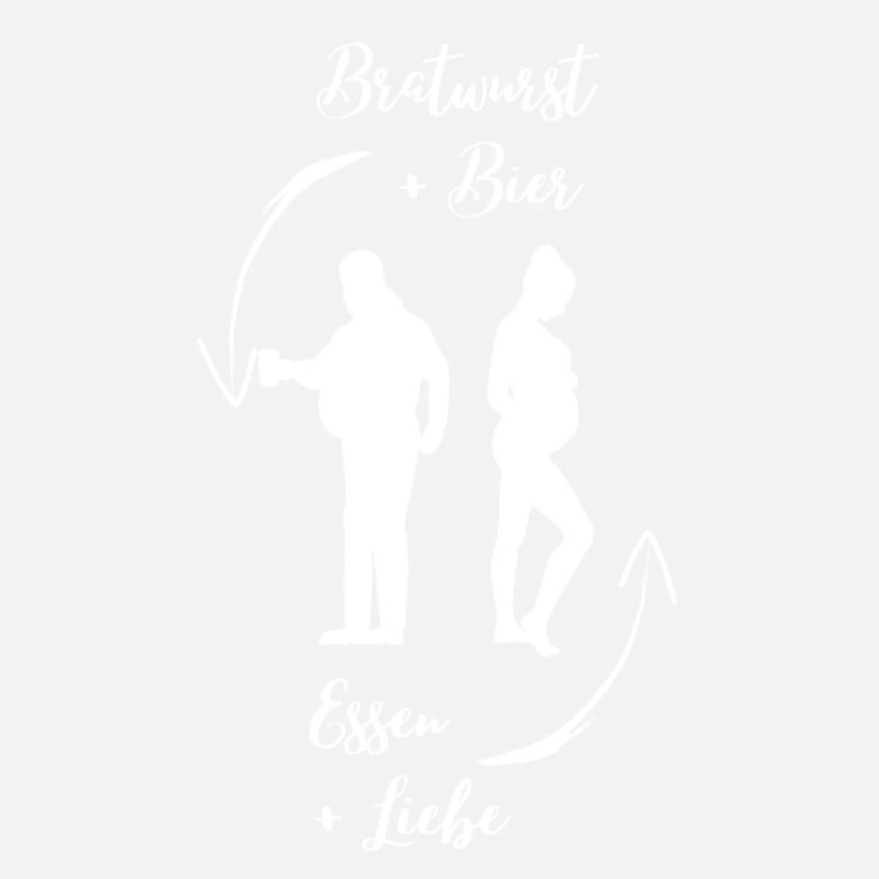 Bierbauch und Schwangerschaftsbauch - Dicker Bauch