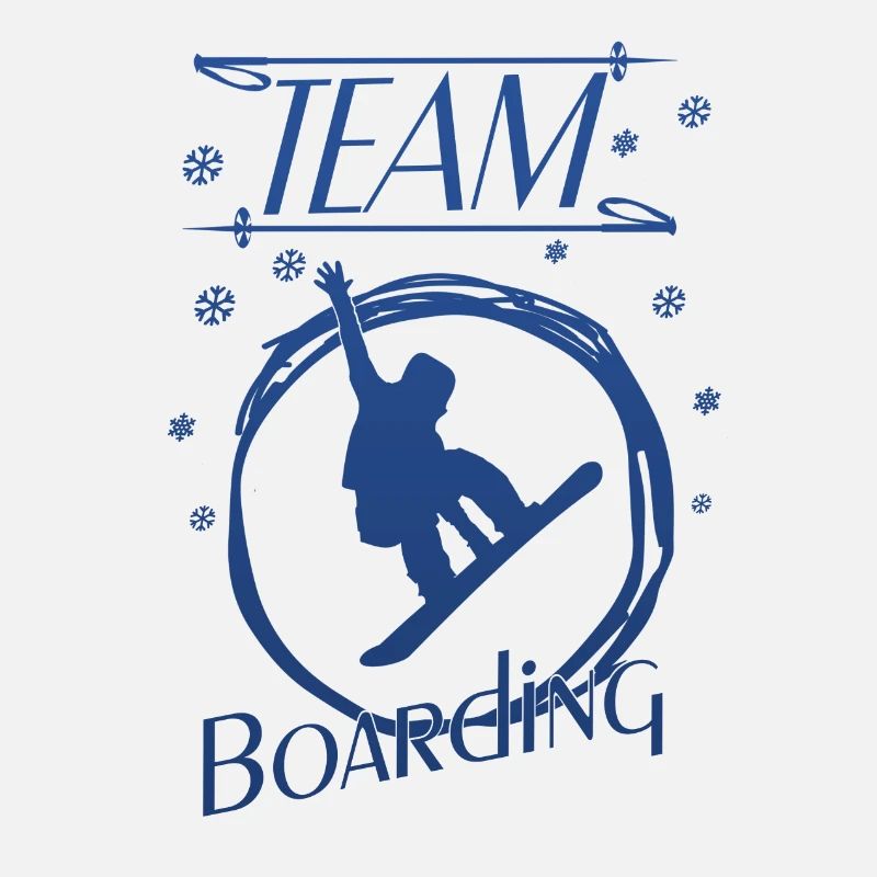 Snowboarden Boarding