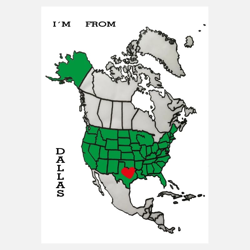 I´m from Dallas-Slogan