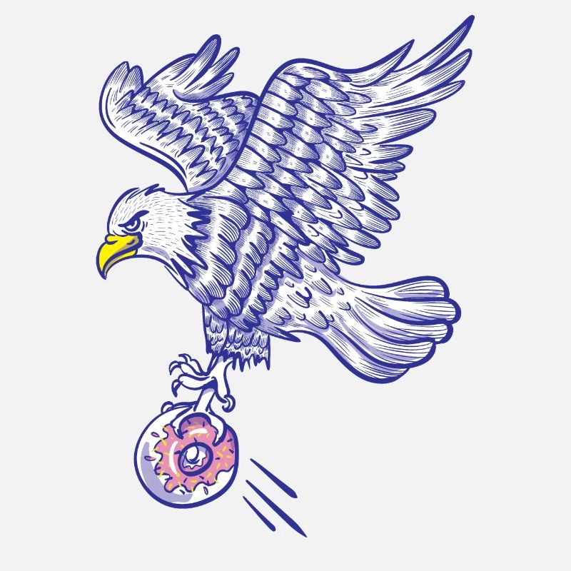 Aigle royal et donuts
