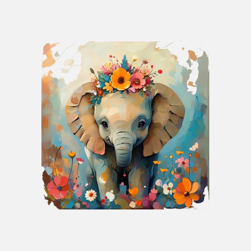Éléphant mignon