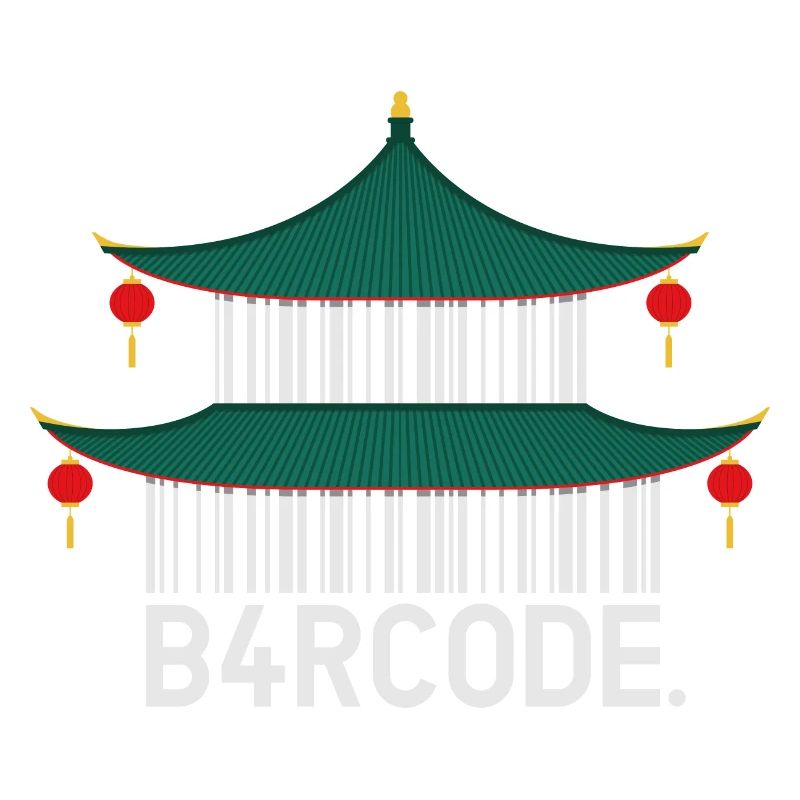 B4RCODE. Temple chinois