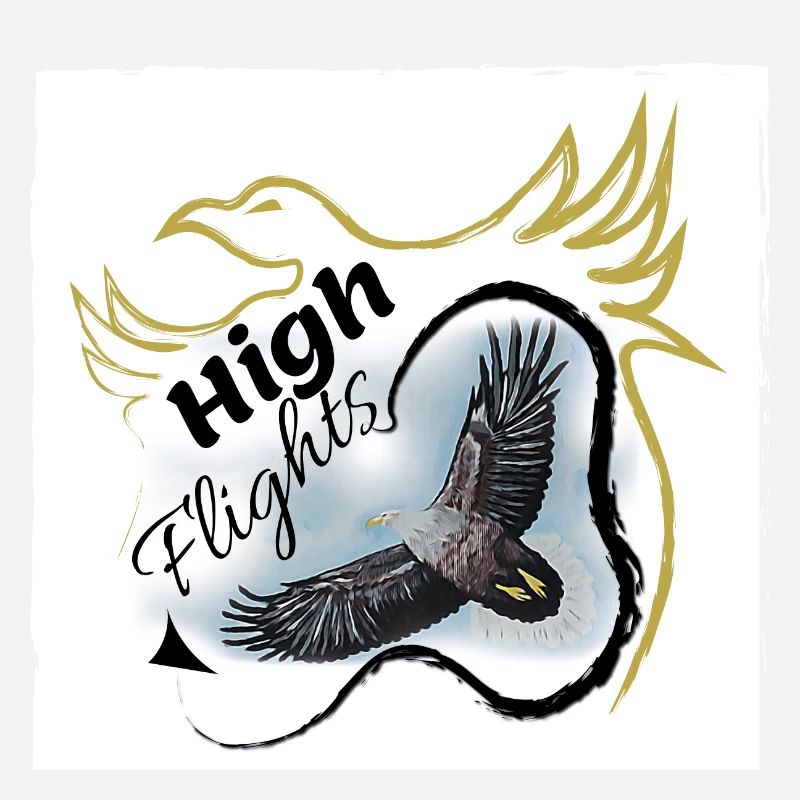 Proud eagle eagle in the sky