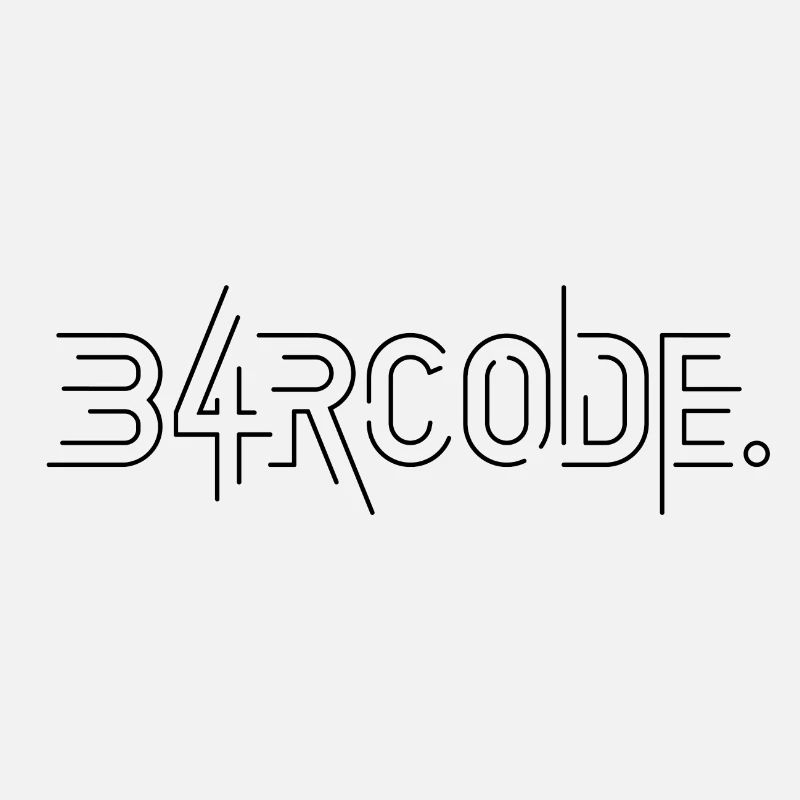 B4RCODE. Tech black