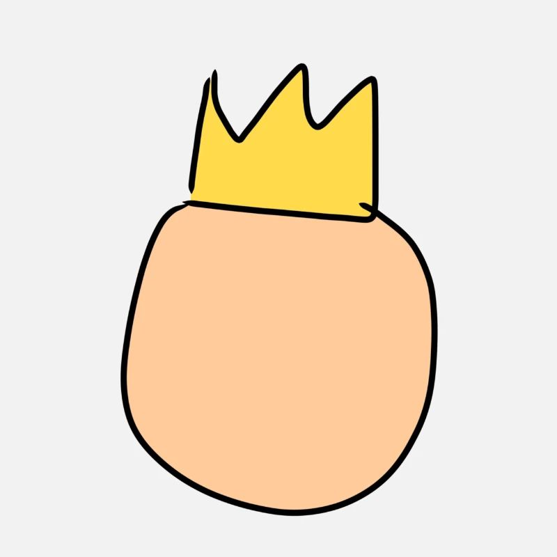 Head Crown King Symbol
