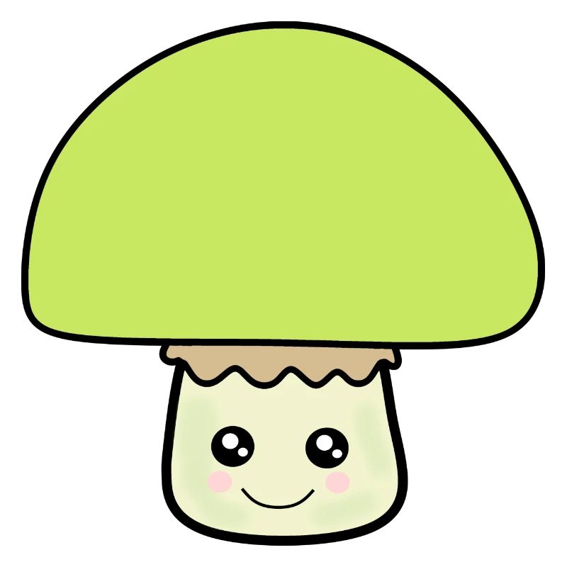 Champignon vert, champignons verts