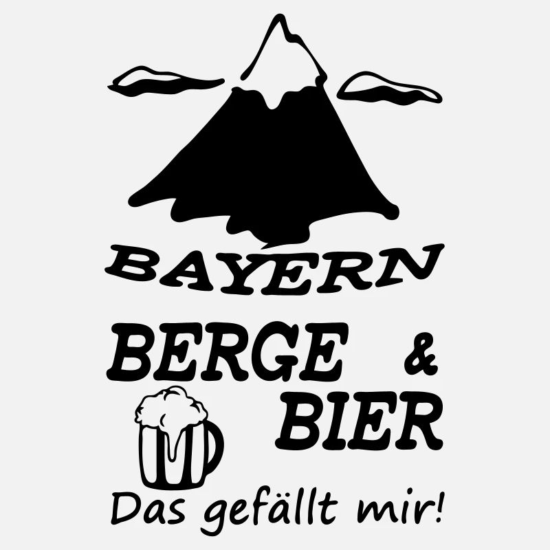 Bayern, Berge und Bier Geschenk