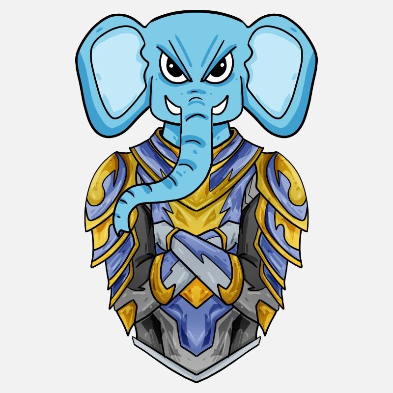 Knight elephant cool