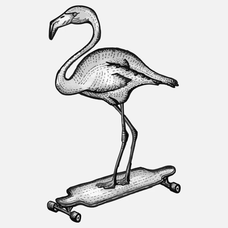 Flamingo Longboard