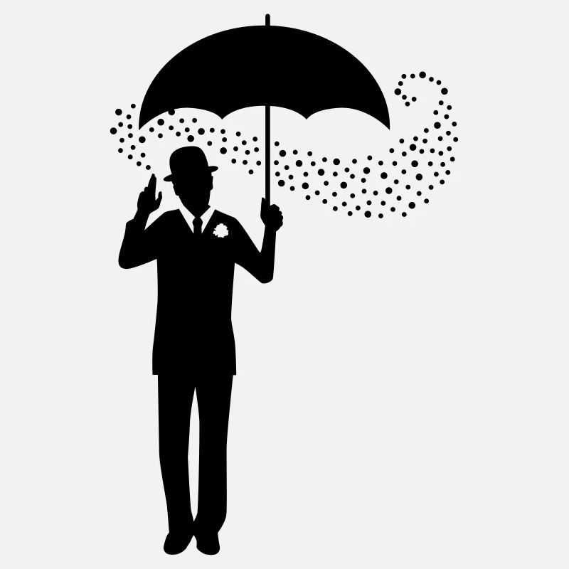 Magician - Umbrella - Melon - Pantomime - 1C