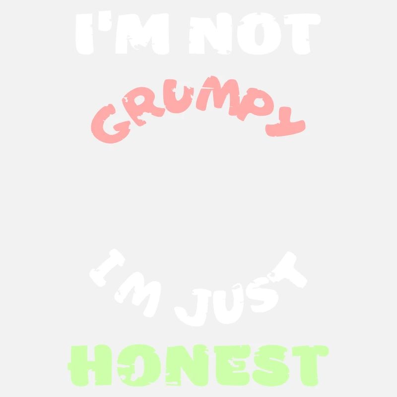 Funny grumpy moody angry honest vector