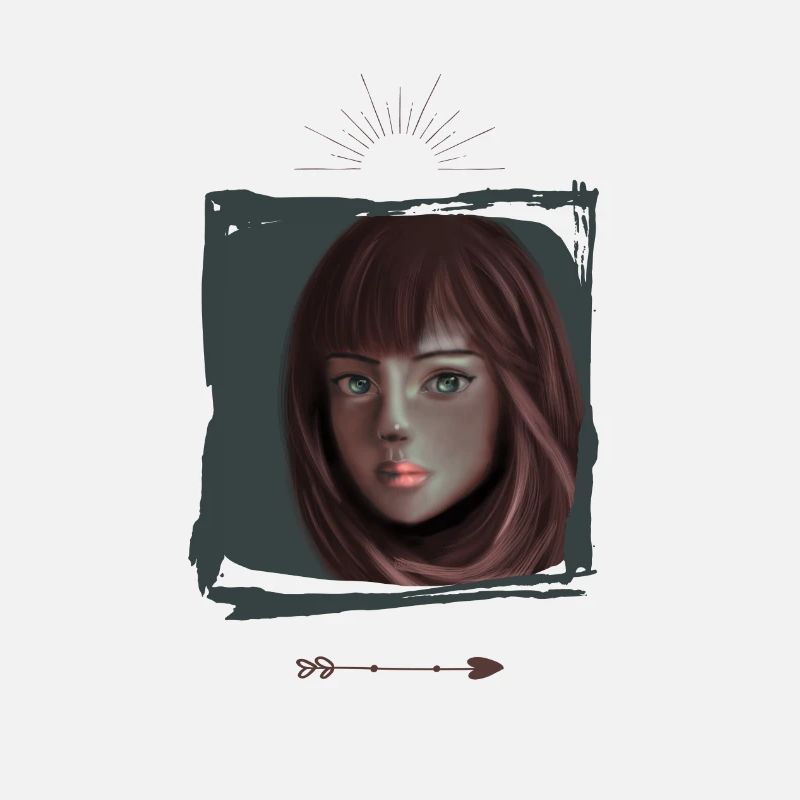 Frau illustration