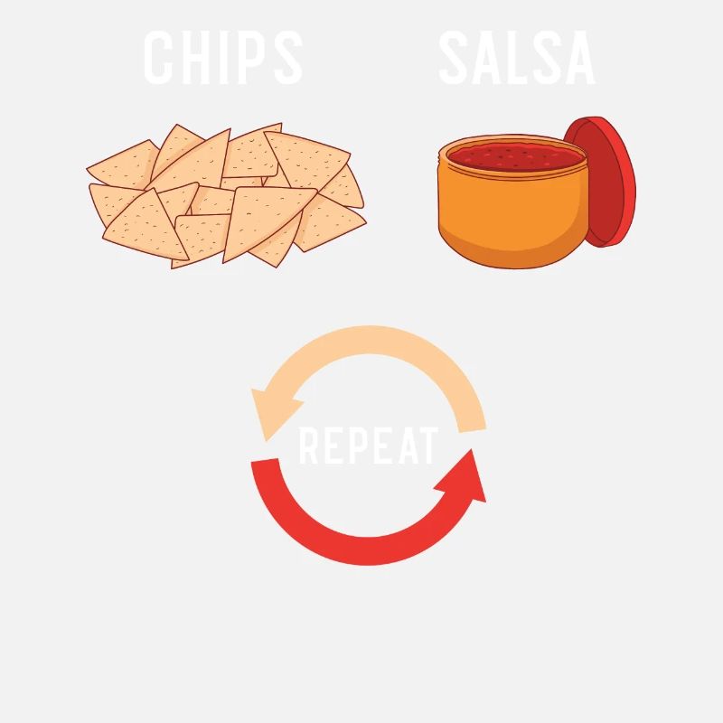 Chips und Salsa Nachos
