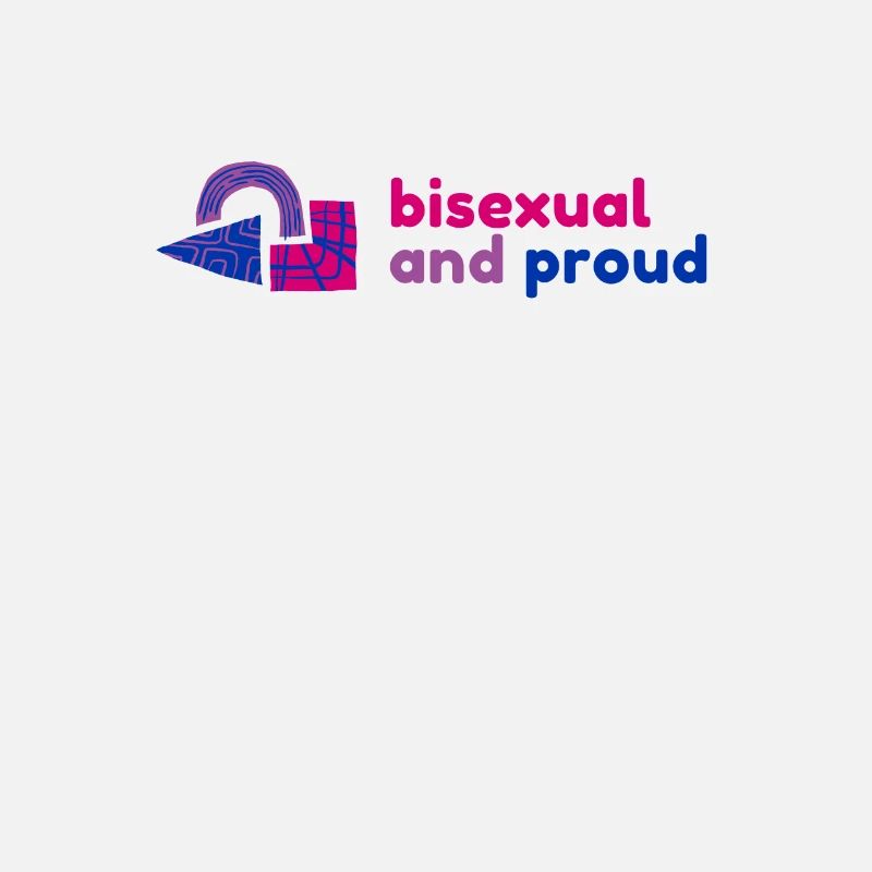 bisexual and proud - Bisexuell LGBTQ+ Pride CSD