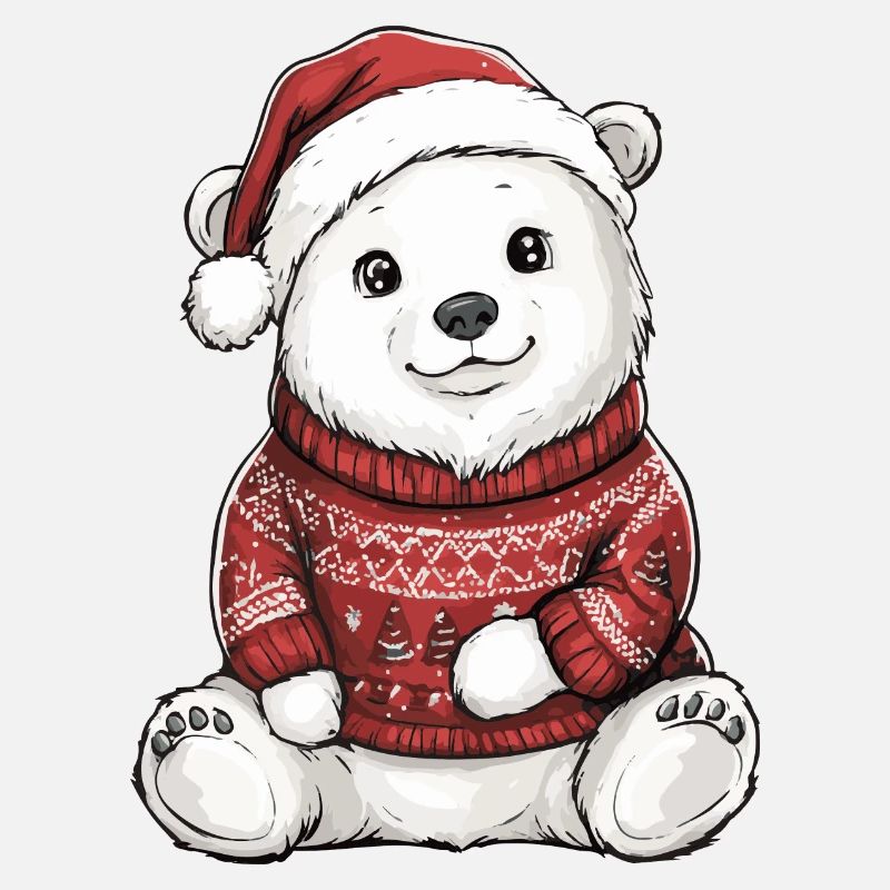 Polar Bear Christmas Comic