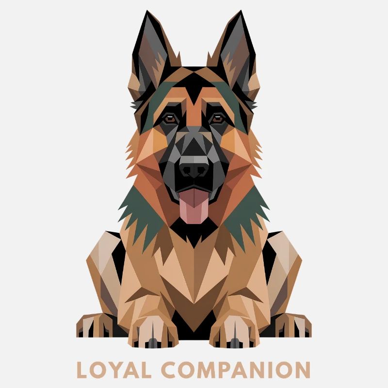 Treuer Begleiter Deutscher Schäferhund