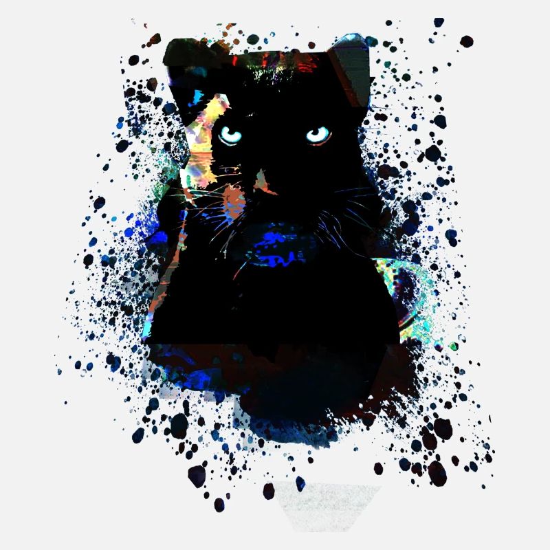 black panther,panther,katze,emo,punk,graffiti
