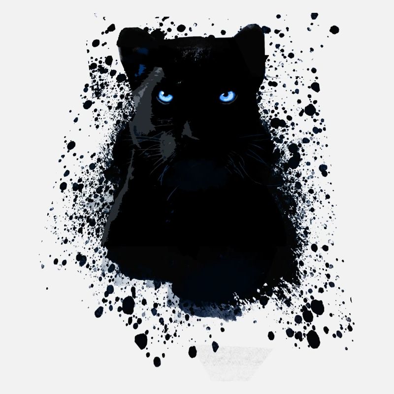 black panther,panther,katze,emo,punk,graffiti