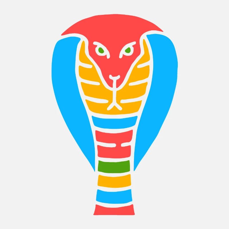 Symbole d’un serpent cobra indien
