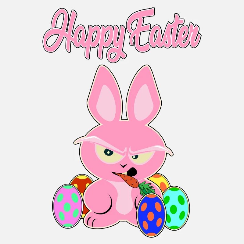Happy Easter Pink Easter