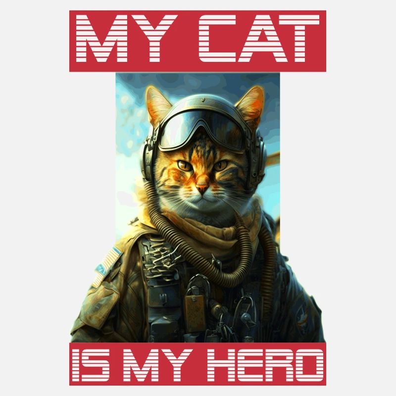 My cat as a pet is my hero as a pilot