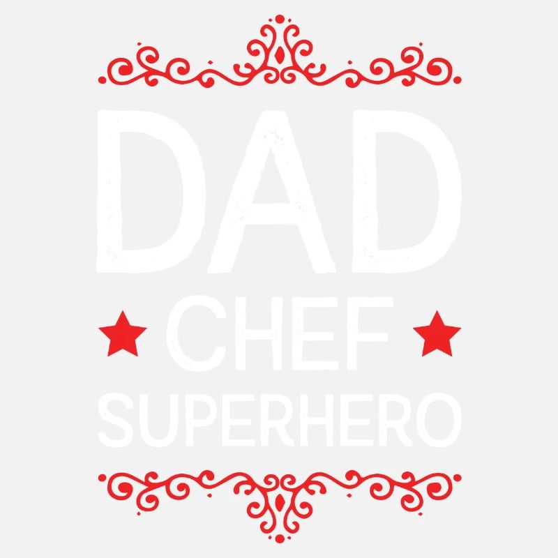 Dad Chef Superheld Papa