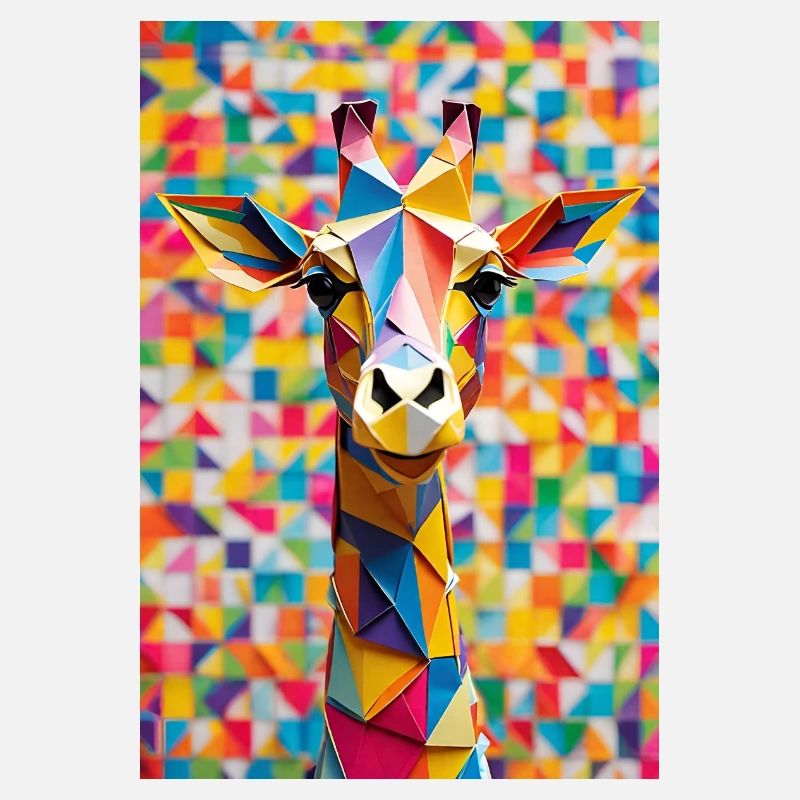 Rainbow Giraffe