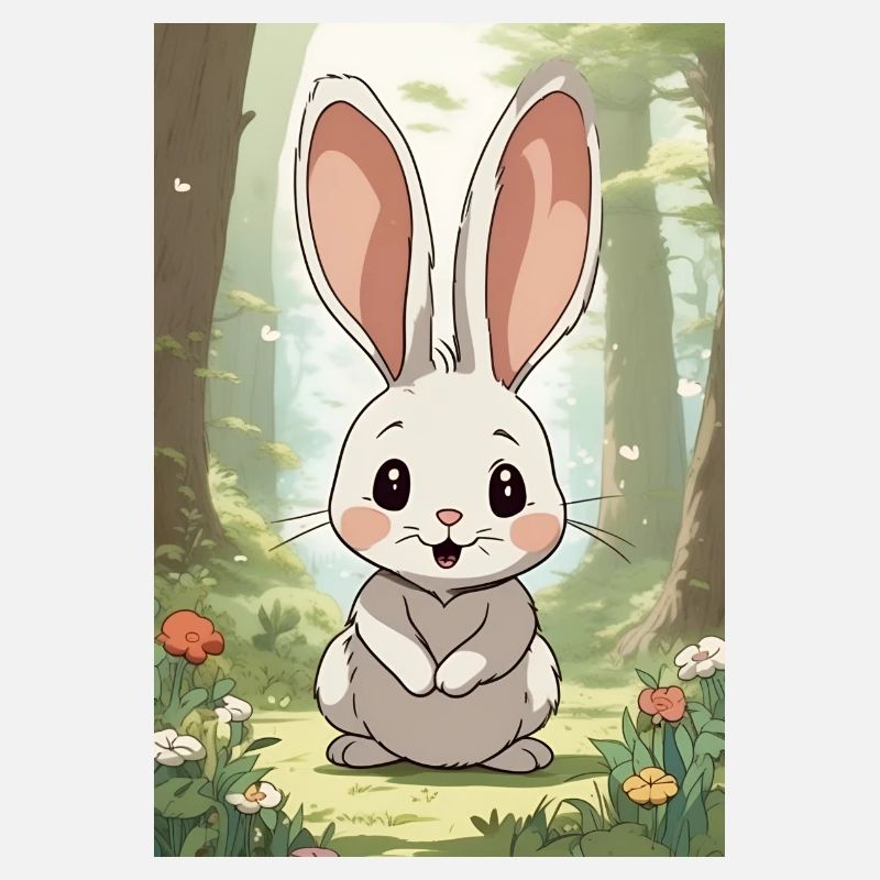 Lapin de dessin animé