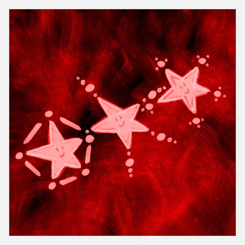 THREE RED STARS