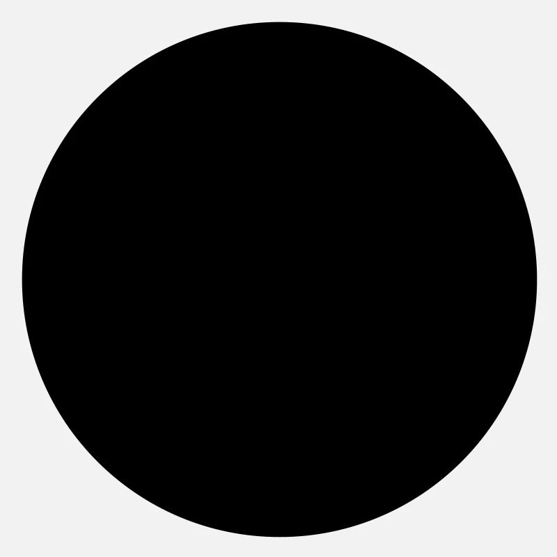 Circle round ball black mold geometry shape symbol