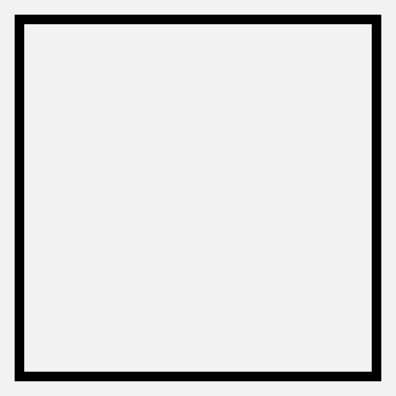 Math symbol - square