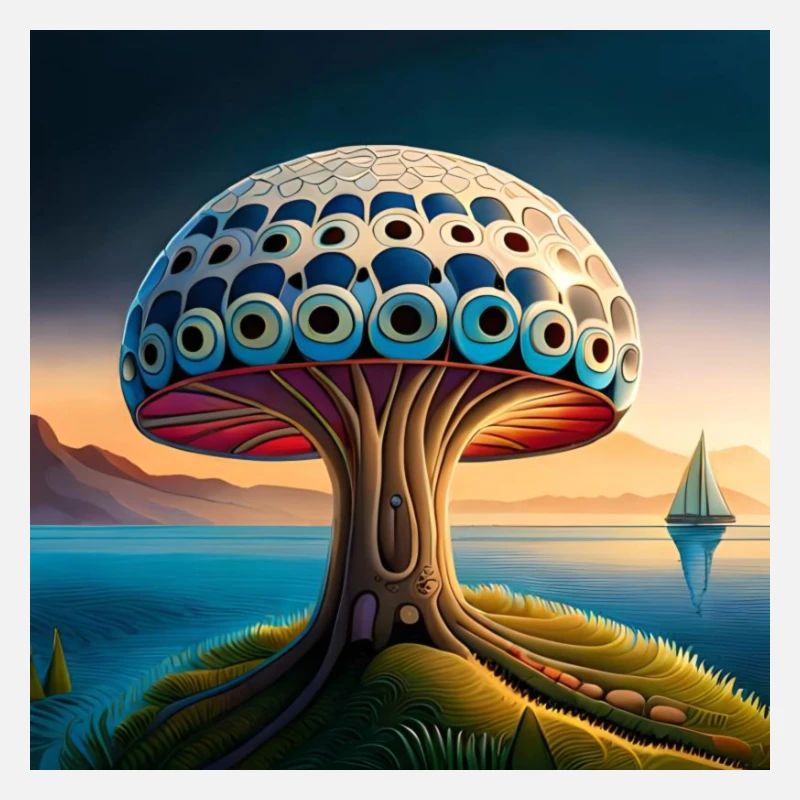 Mushroom comic