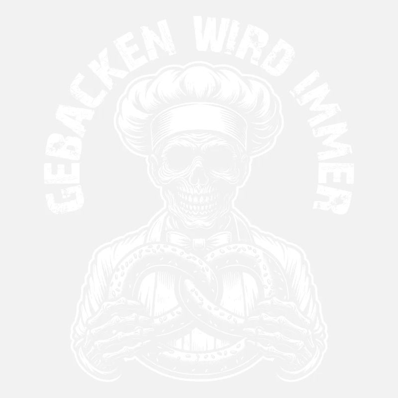 Zombie als Bäcker - gebacken wird immer