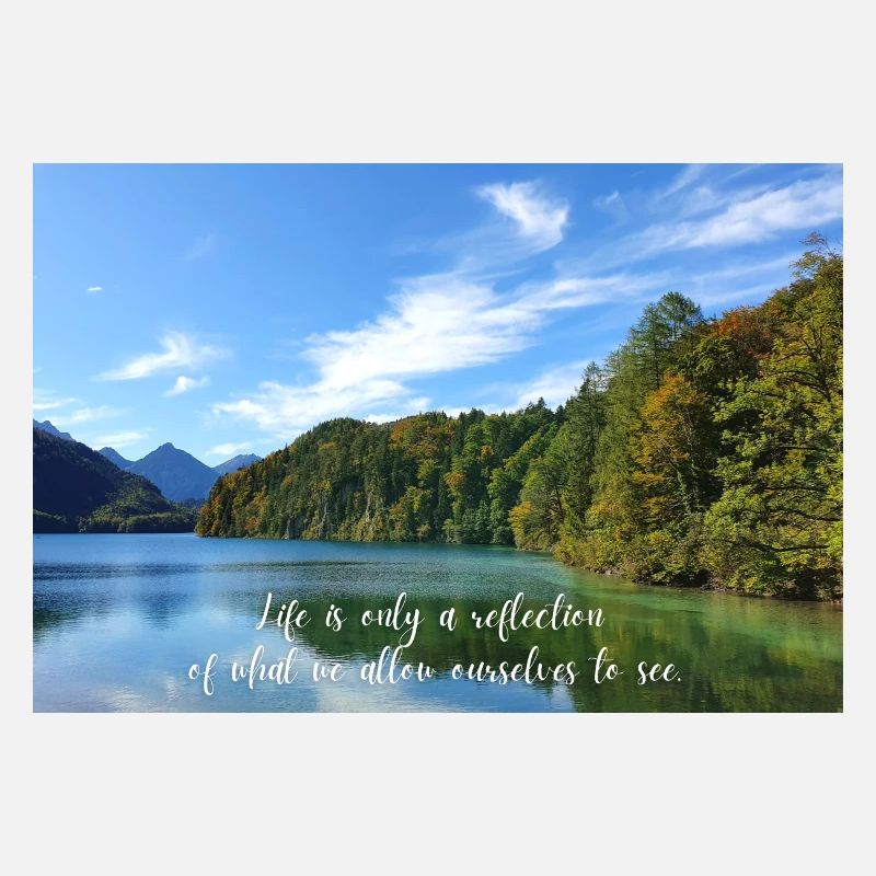 Das Leben ist nur eine Reflexion