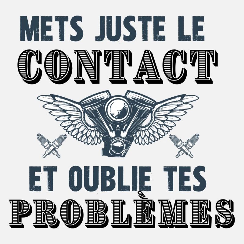mets juste le contact