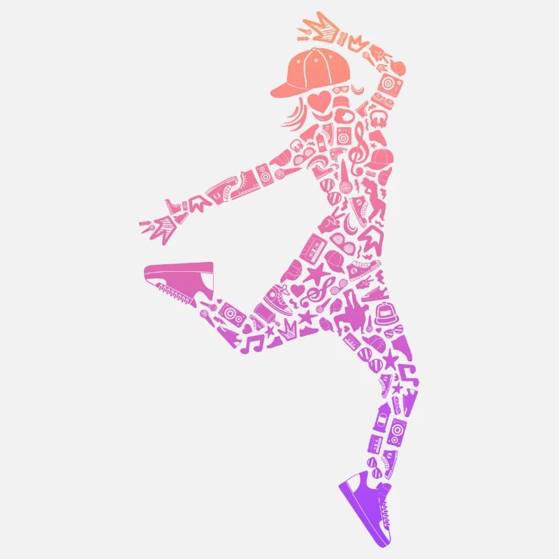 Breakdancer Breakdance Femmes Filles Breakdance