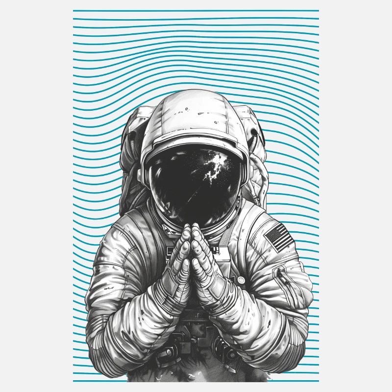 Praying Astronaut