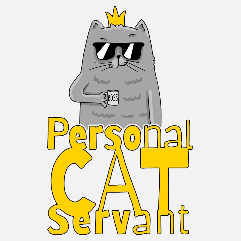 Personal Cat Servant Funny Kitten