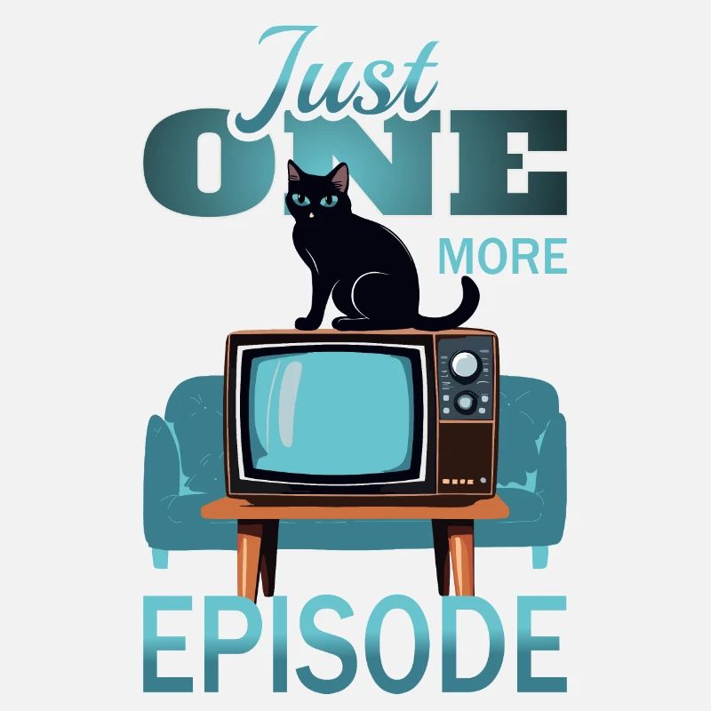 Cat on TV