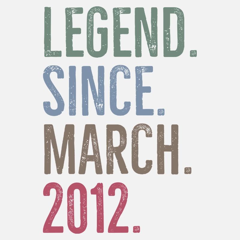 Legend Since March 2012