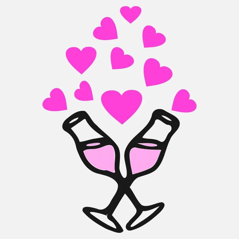 🥂💖Romantic toast design for specialdays