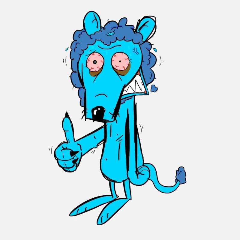 Anxious Lion