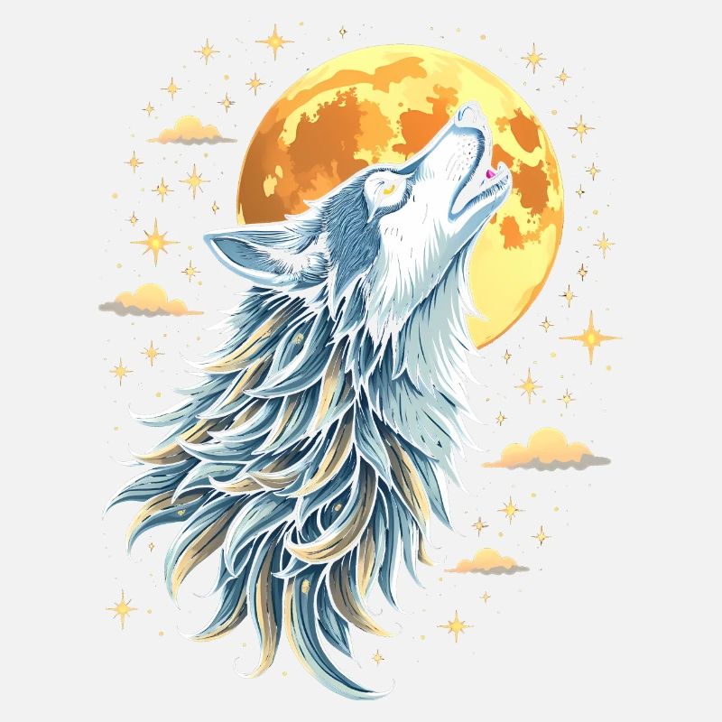 Mystischer Wolf - Herzschlag